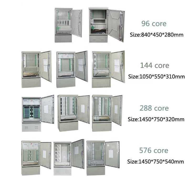 96 core optical fiber ftth distribution cabinet5